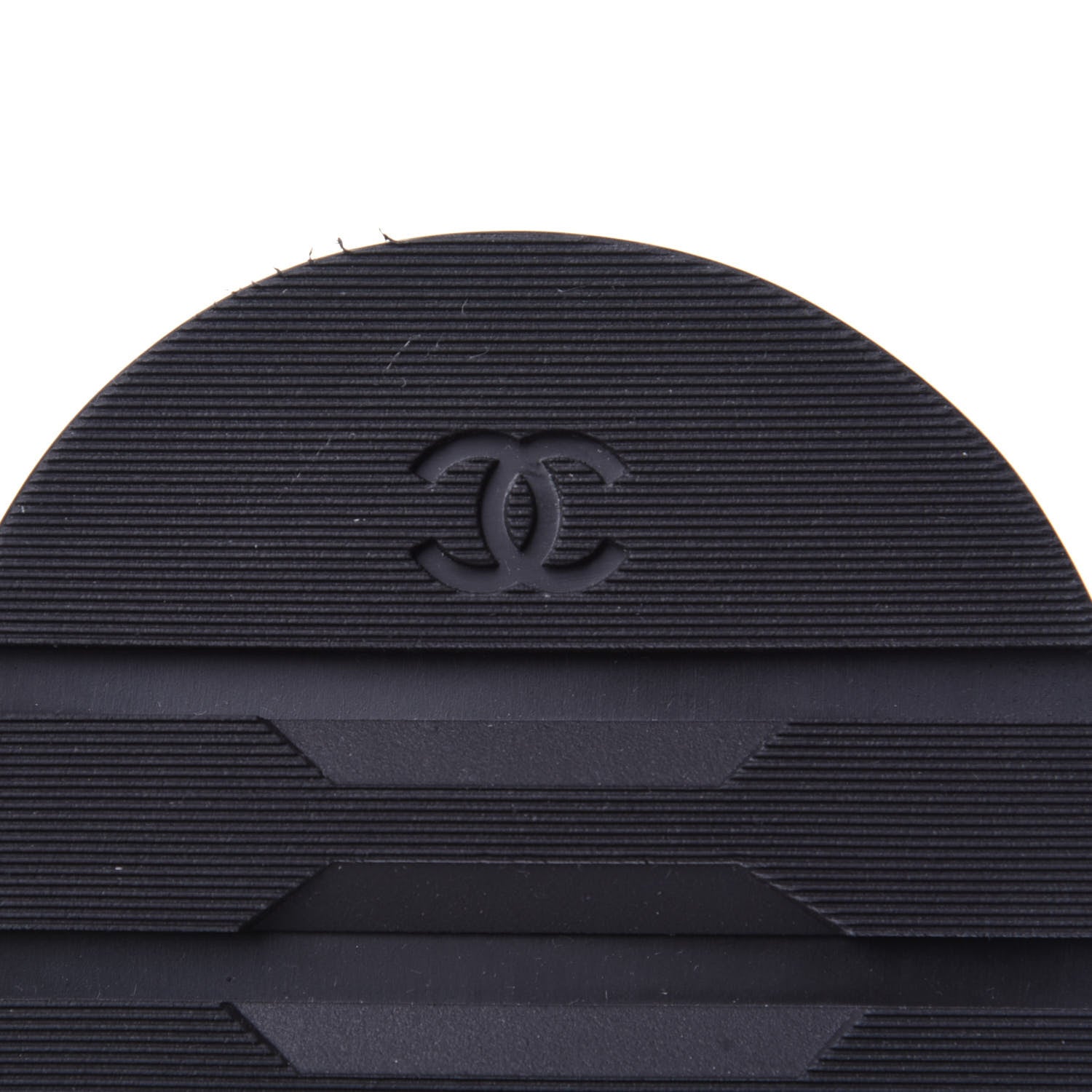 Chanel Shiny Lambskin Quilted Lace Up Combat Boots 38.5 Grey Black 8 of 11