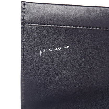 Saint Laurent Calfskin Medium Babylone Navy 6 of 8