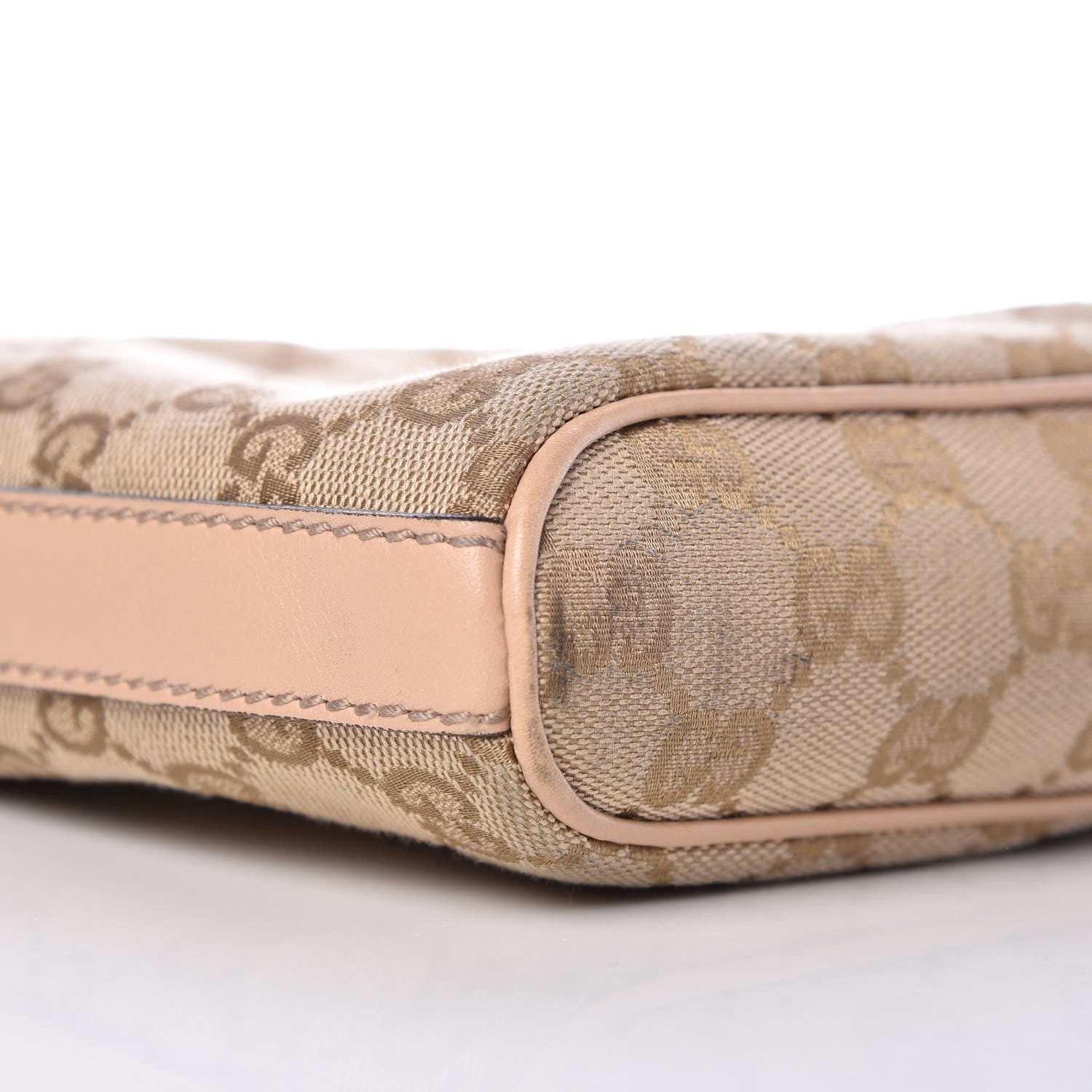 Gucci Monogram Small New Britt Hobo Pink 11 of 11