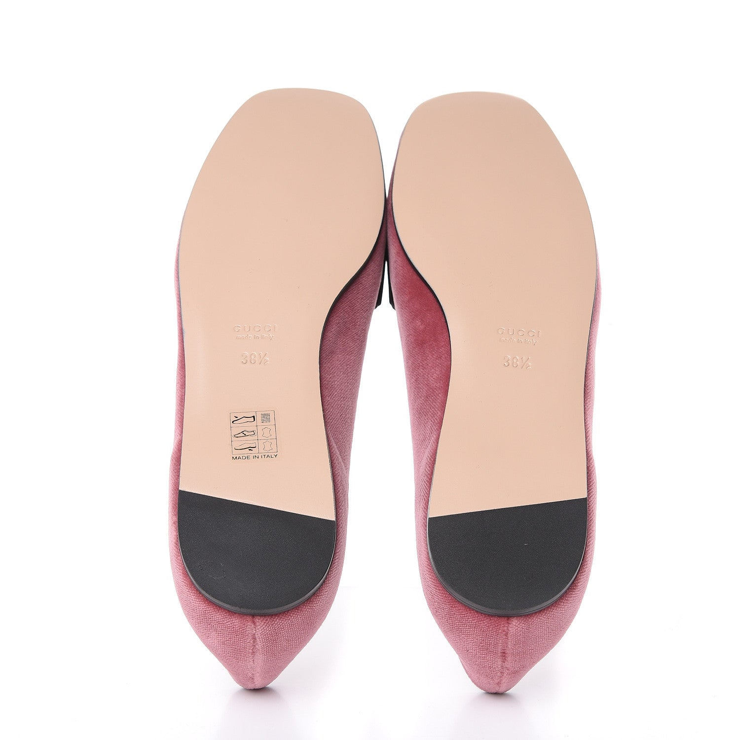 Gucci Velvet Etoile Pearl Embellished Loafers 38.5 Tibet Red 5 of 8