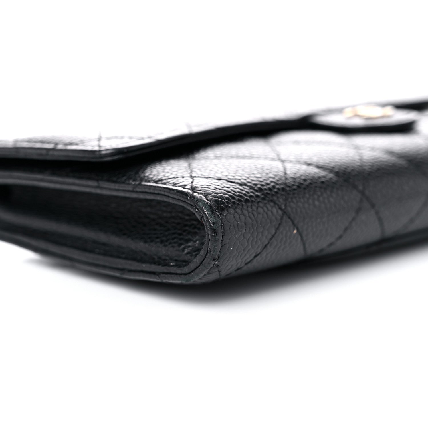 Chanel Caviar Quilted Travel Wallet Black 10 of 16