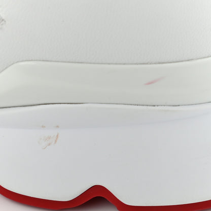 Christian Louboutin Neoprene Patent Nappa Lipsy Run Sneakers 37.5 White 10 of 12