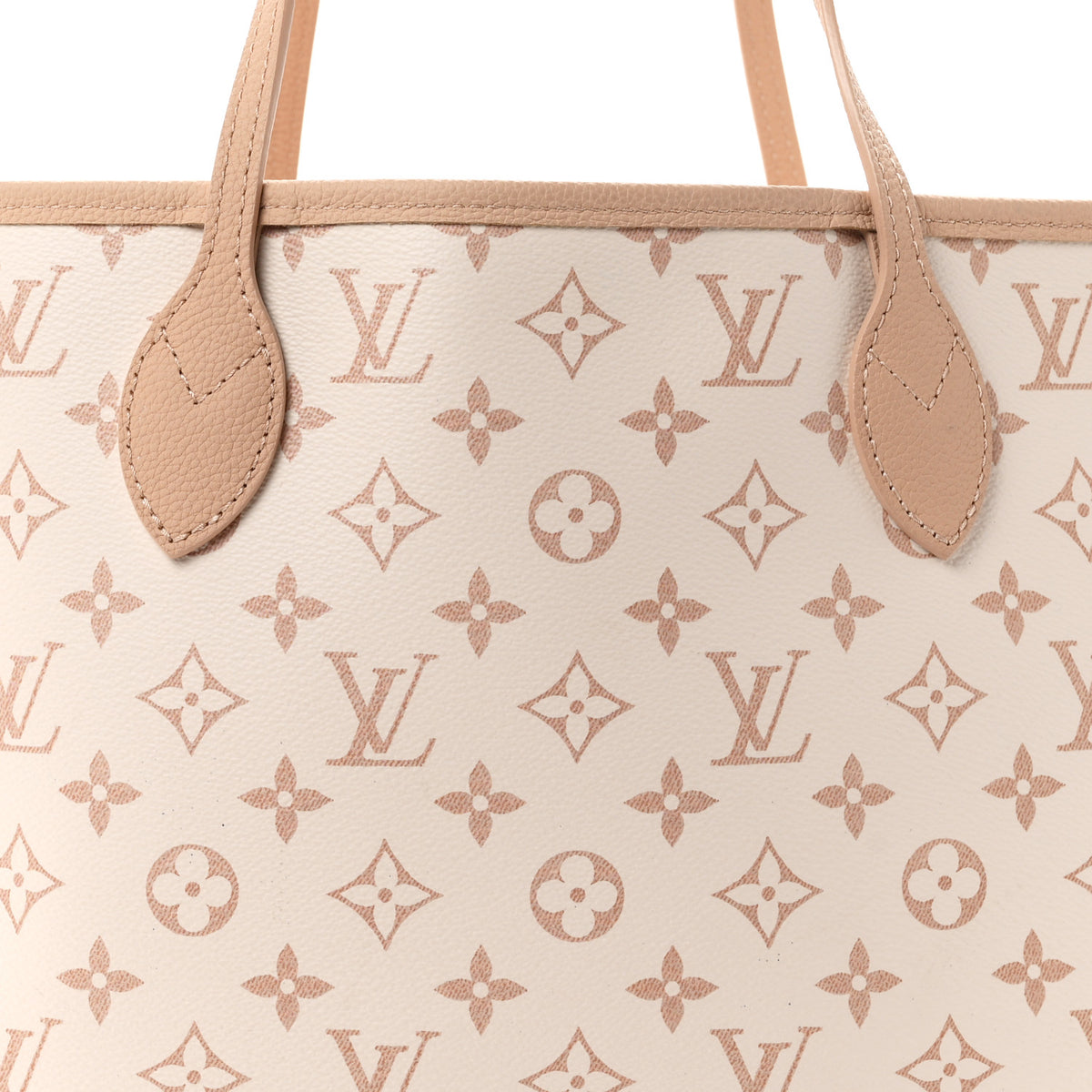 Monogram Inside Out Reversible Neverfull MM Dune Hazelnut