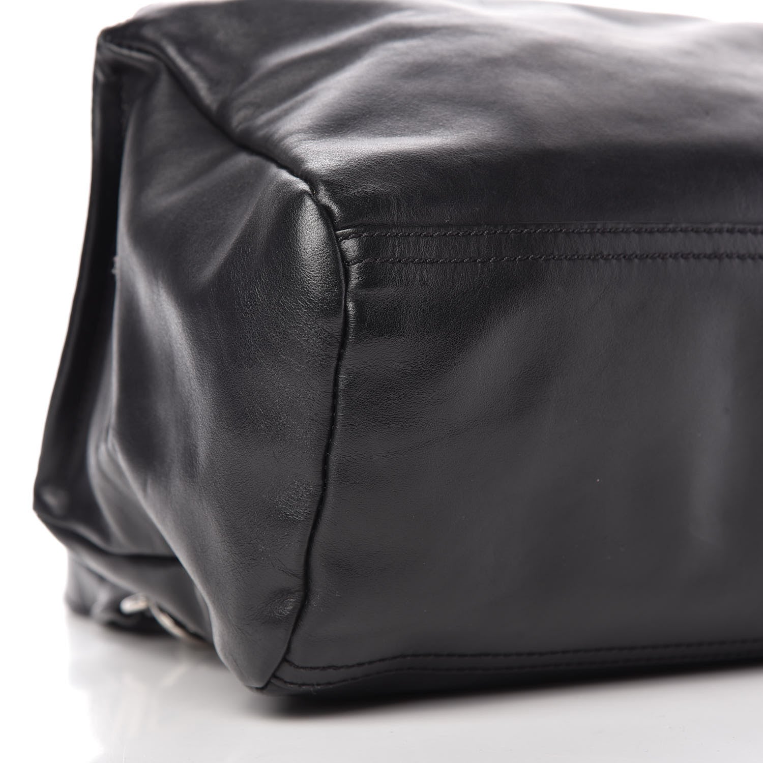 Givenchy Calfskin Medium Pandora Logo Strap Black 6 of 10