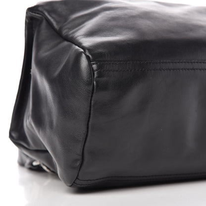 Givenchy Calfskin Medium Pandora Logo Strap Black 6 of 10
