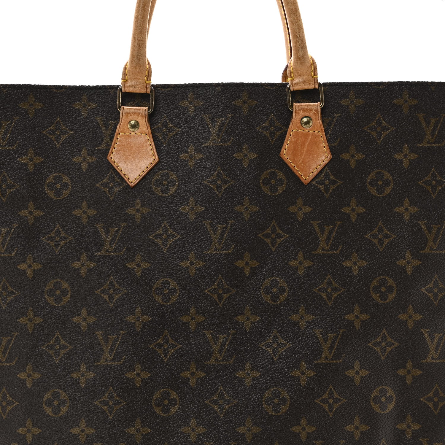 Louis Vuitton Monogram Sac Plat 7 of 10