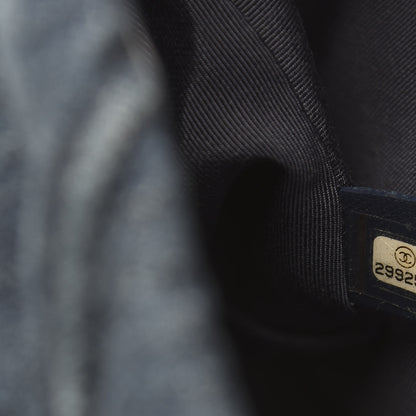 Chanel Denim Quilted Medium 19 Flap Blue 9 of 11