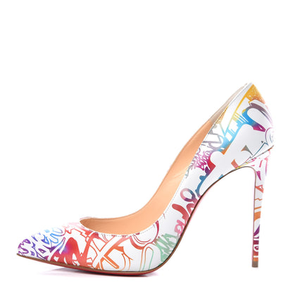 Christian Louboutin Calfskin Wallgraf Pigalle Follies 100 Pumps 39.5 Multicolor 1 of 9