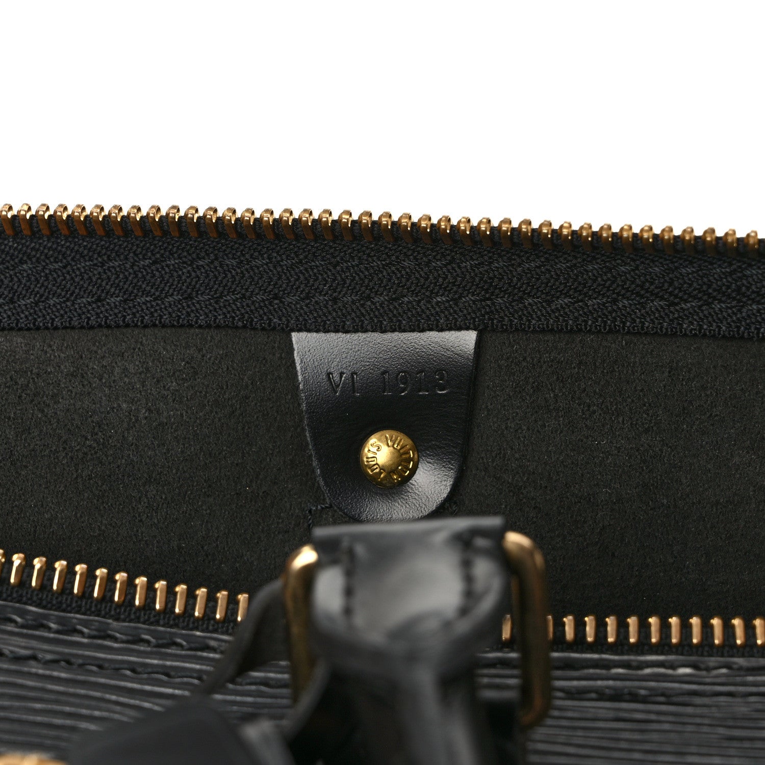 Louis Vuitton Epi Keepall 45 Black 7 of 11