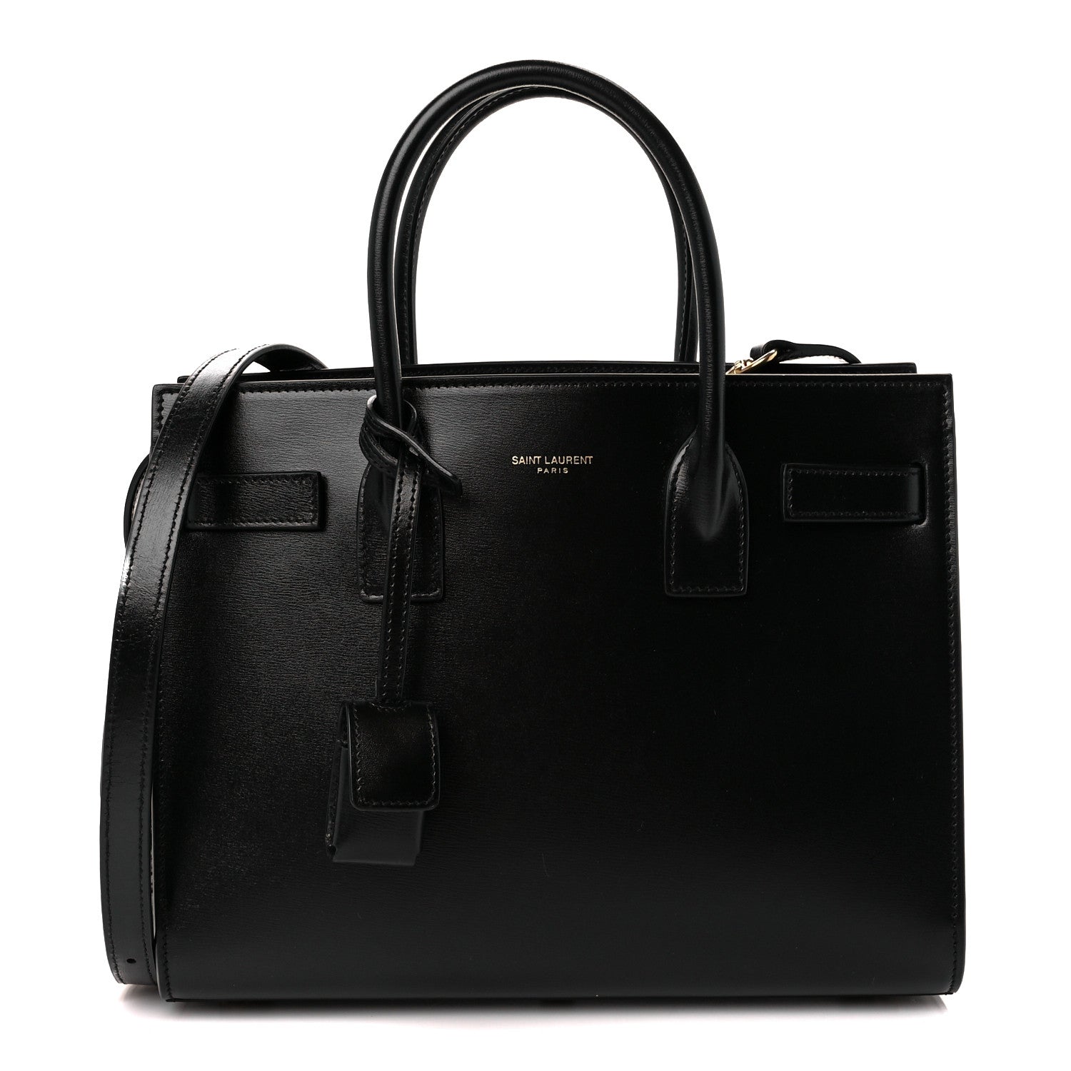 Saint Laurent Calfskin Baby Sac De Jour Black 1 of 11