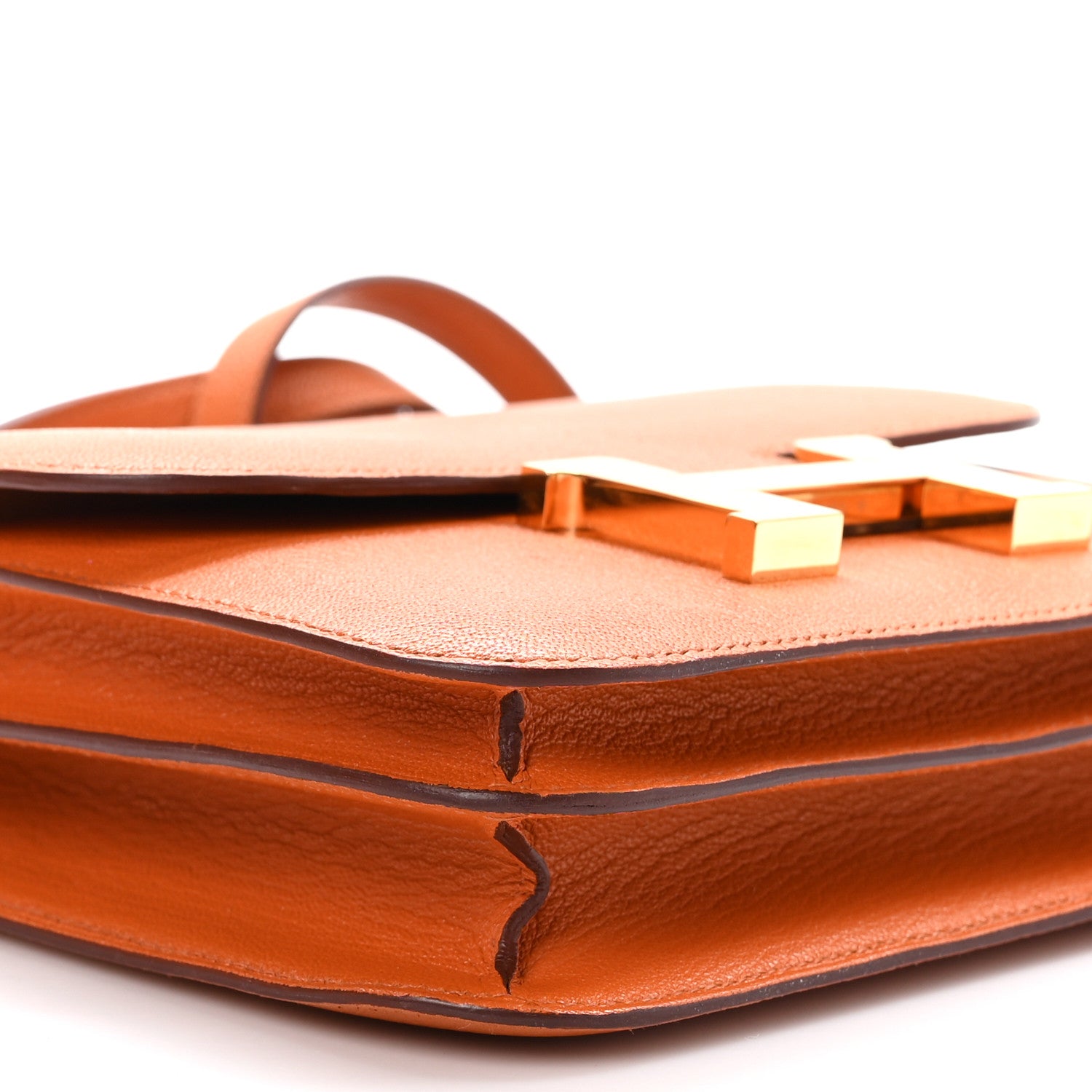 Hermes Chevre Mysore Constance 18 Orange 11 of 13