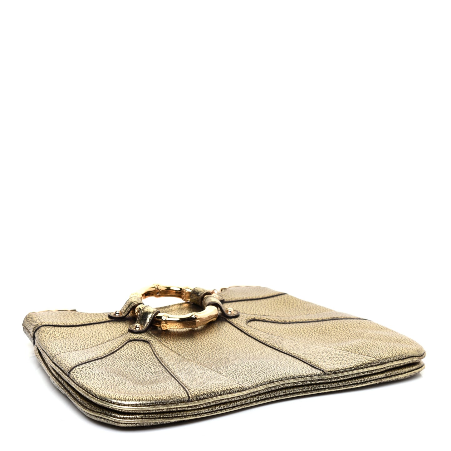 Bamboo Chain Tom Ford Shoulder Bag Metallic