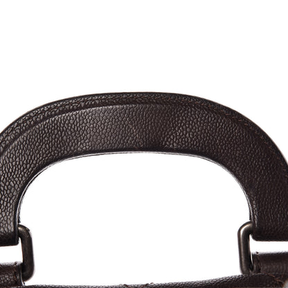 Chanel Caviar Large Outdoor Ligne Doctor Bag Brown 19 of 28