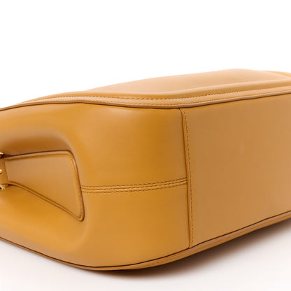 Dolce & Gabbana Smooth Calfskin Small DG Amore Satchel Bag Camel 8 of 9