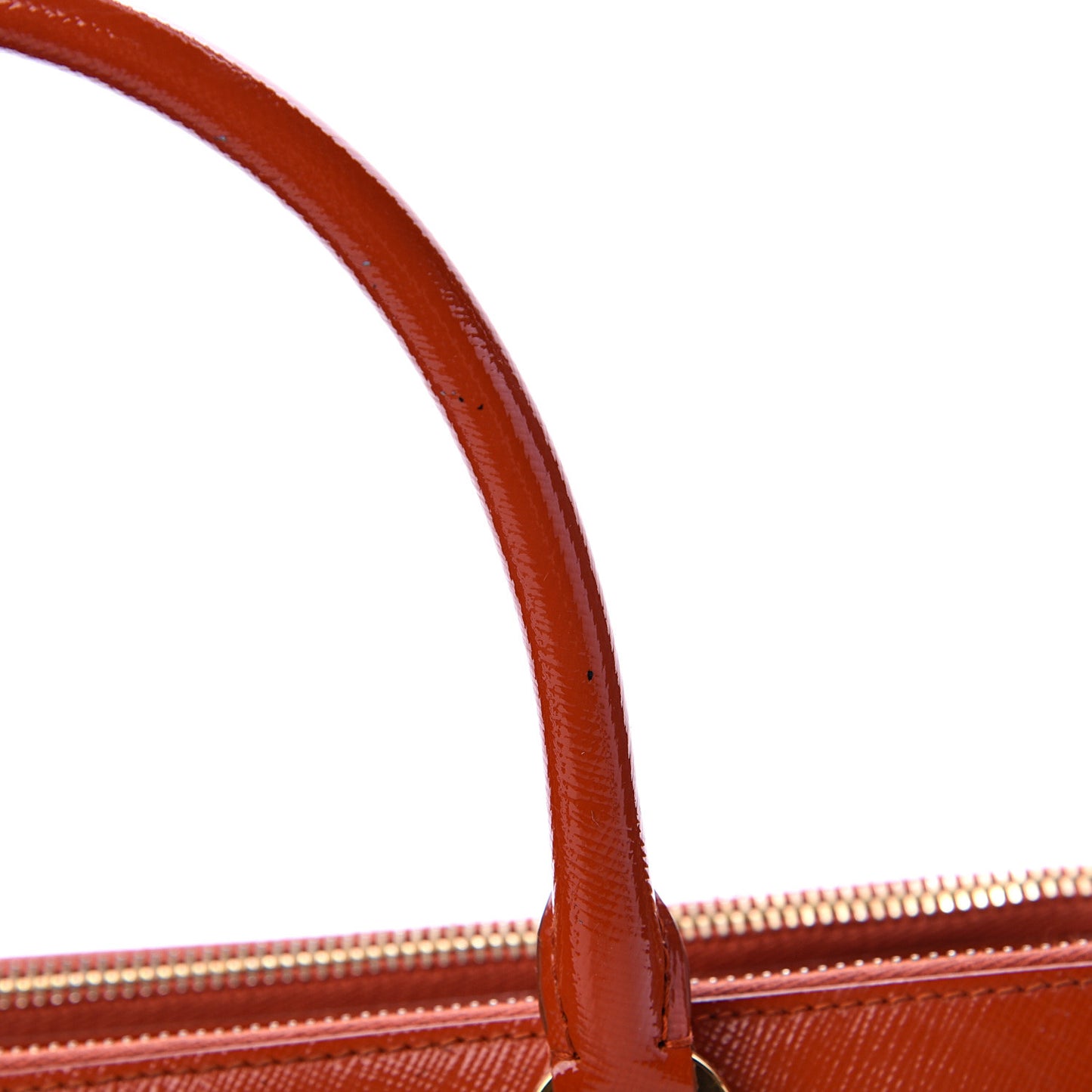Saffiano Medium Galleria Double Zip Tote Papaya