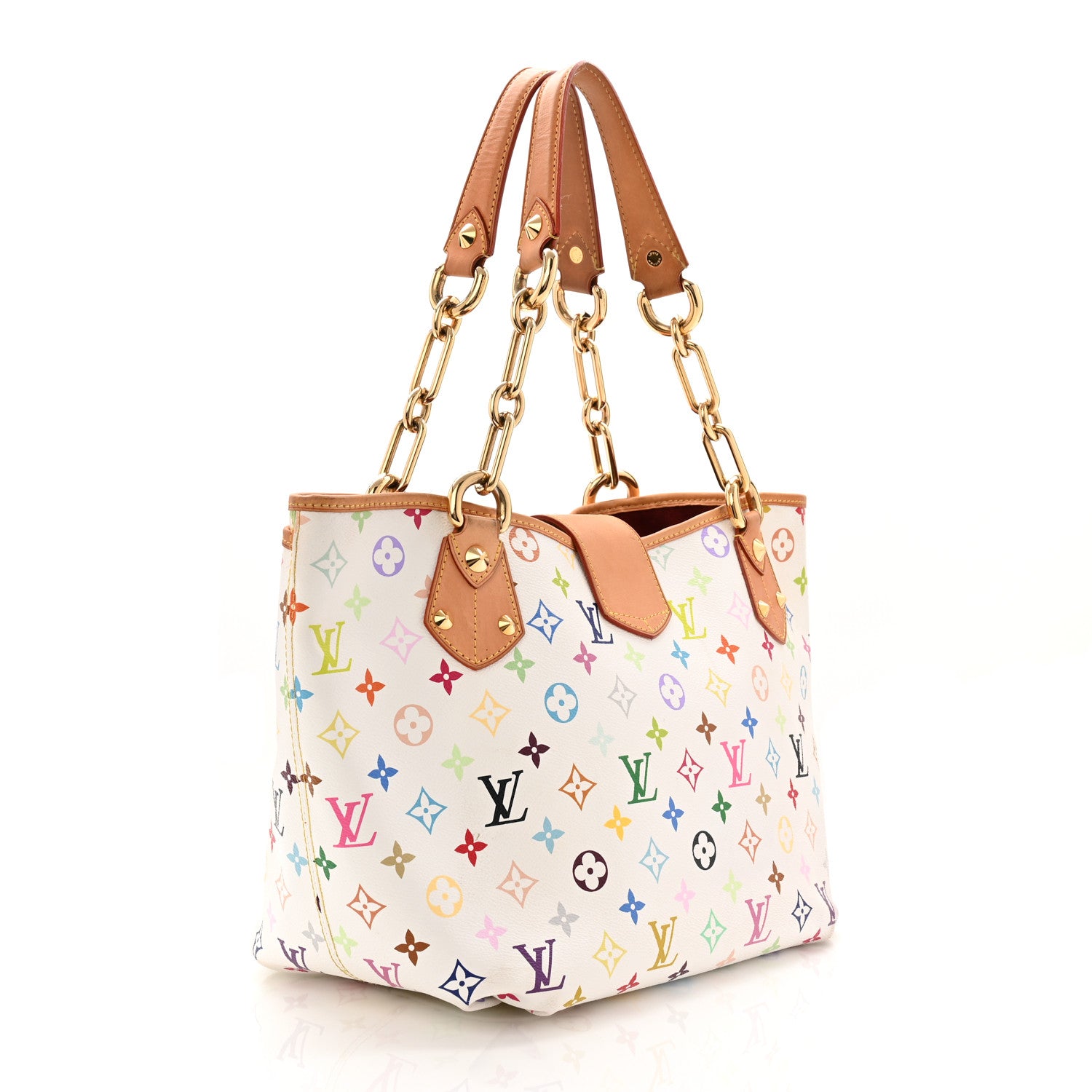 Louis Vuitton Monogram Multicolor Annie GM White 3 of 14