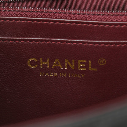 Chanel Lambskin Quilted Jumbo Single Flap Black 5 of 10