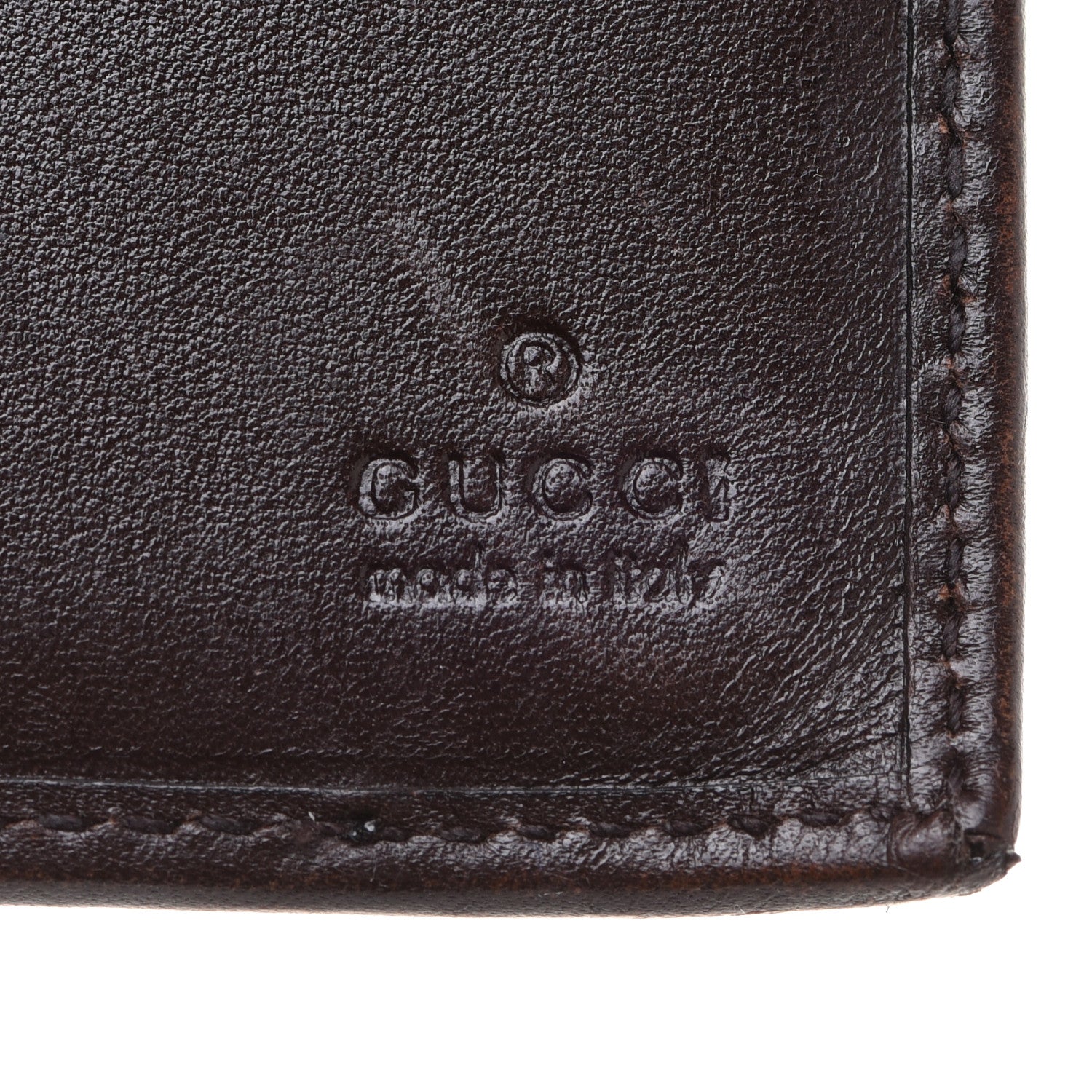 Gucci Monogram Continental Wallet Brown 6 of 13