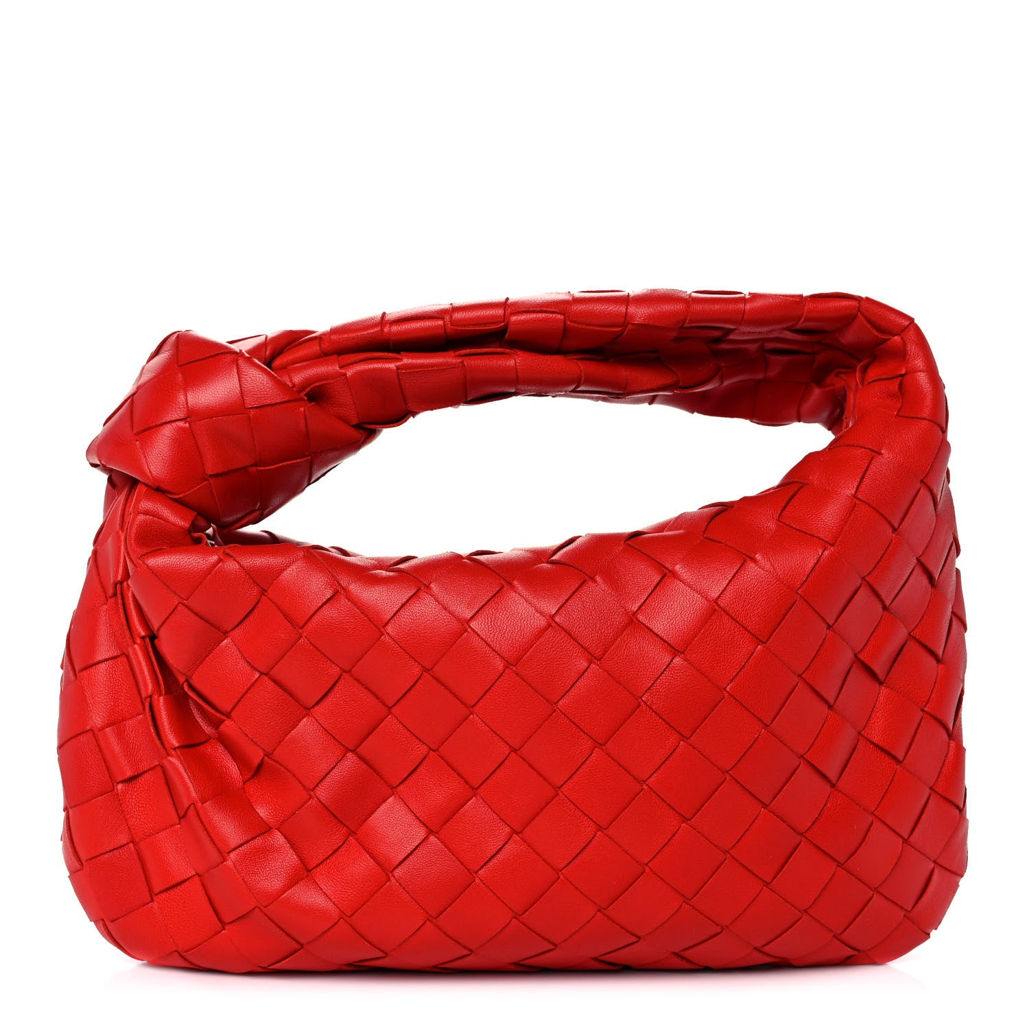 Bottega Veneta Nappa Intrecciato Mini Jodie Red 1 of 10