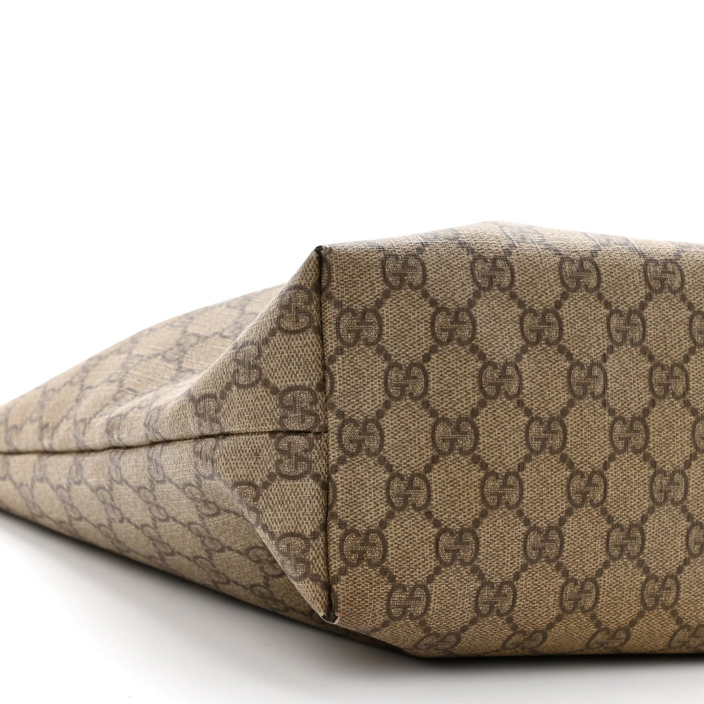 GG Plus Monogram Medium Signature Web Loop Tote Brown