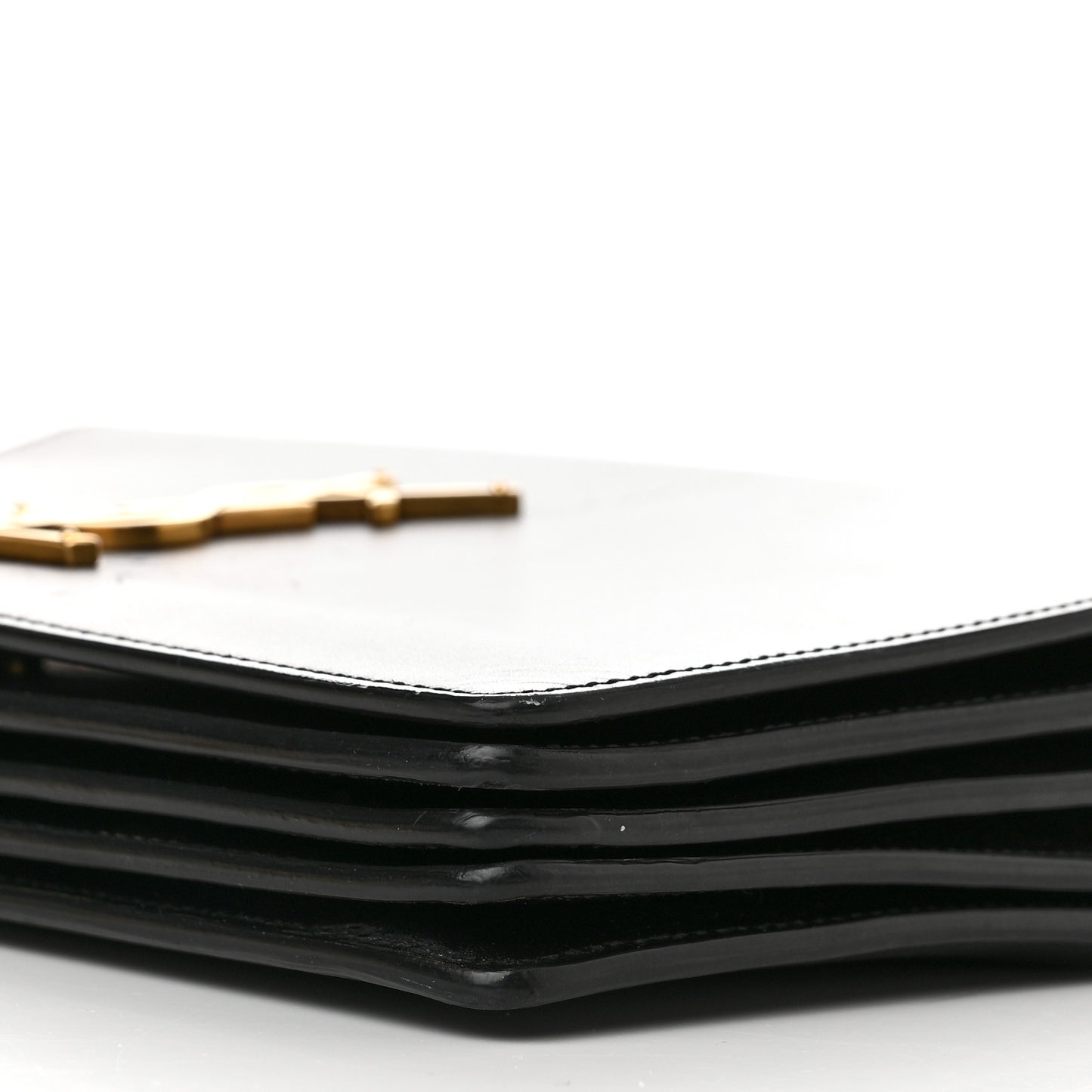 Calfskin Monogram Small Dylan Shoulder Bag Black