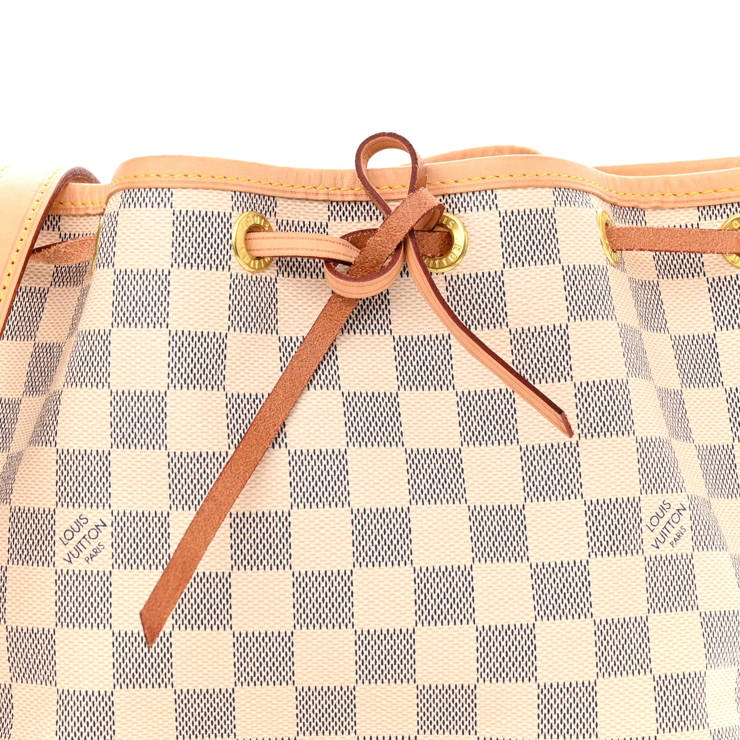 Louis Vuitton Damier Azur Noe BB 8 of 10