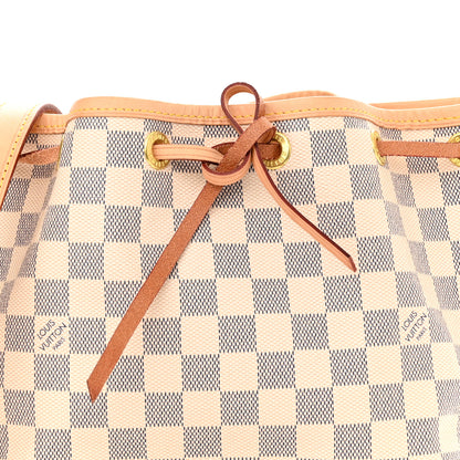 Louis Vuitton Damier Azur Noe BB 8 of 10
