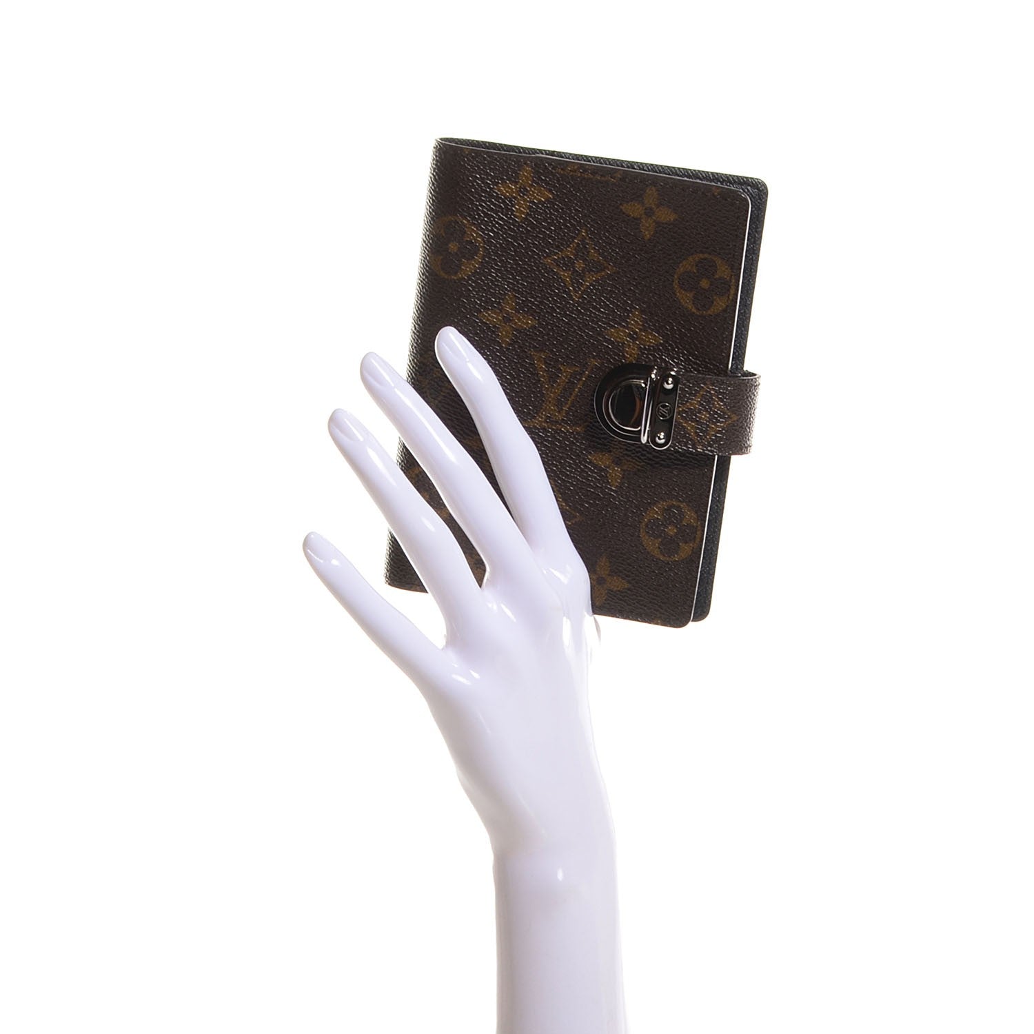 Louis Vuitton Monogram Koala Small Ring Agenda Cover Black 2 of 7