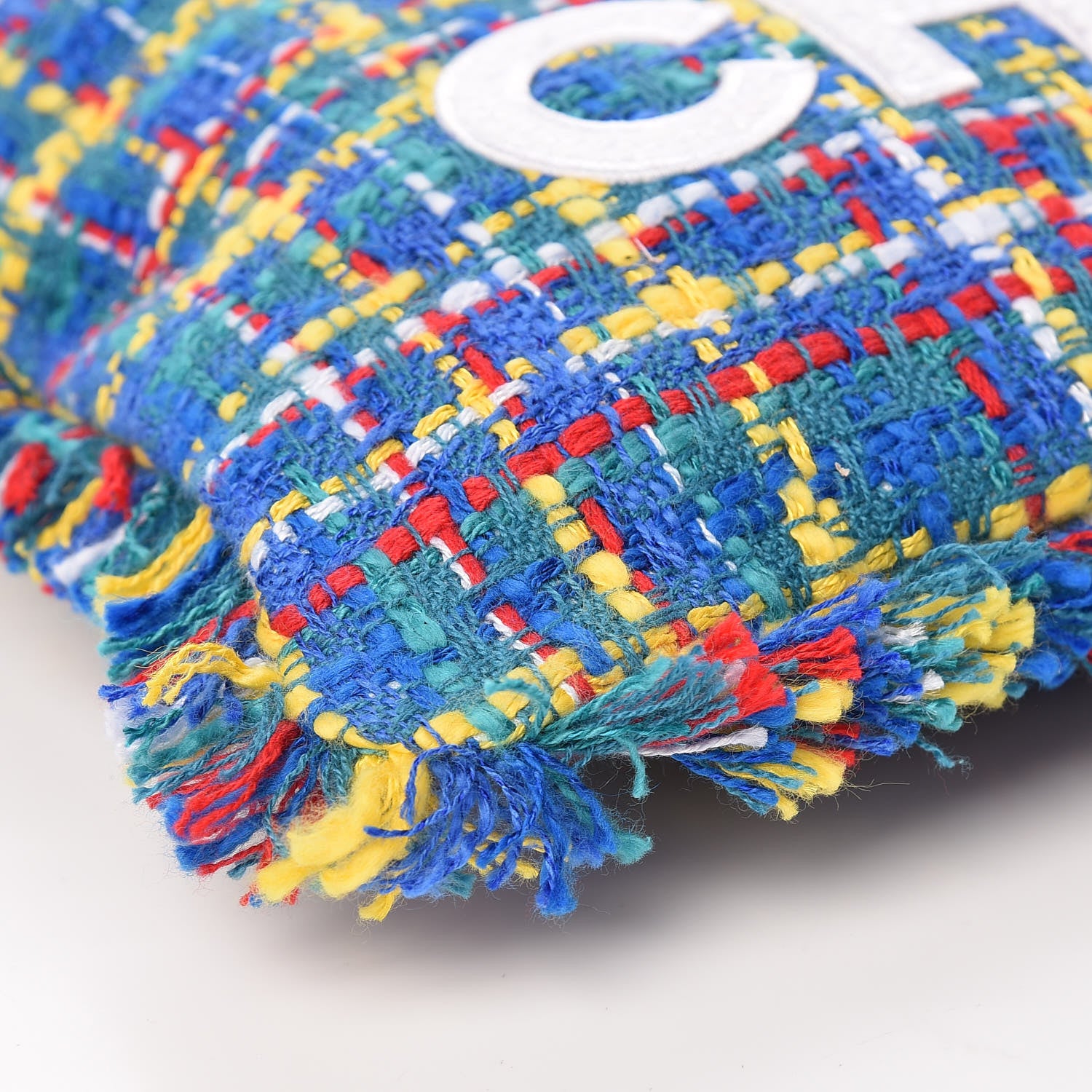 Chanel Tweed N°5 Tote White Multicolor 9 of 10