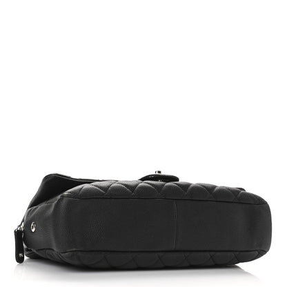 Chanel Caviar Quilted Jumbo Easy Flap Black 3 of 12