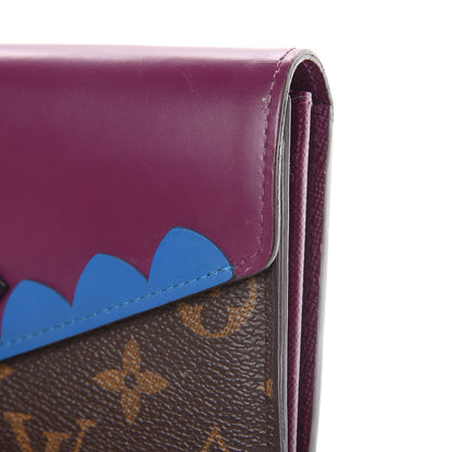 Louis Vuitton Monogram Totem Sarah Wallet Magenta 12 of 12
