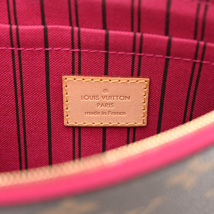 Louis Vuitton Monogram Neverfull MM GM Pochette Pivoine 6 of 9