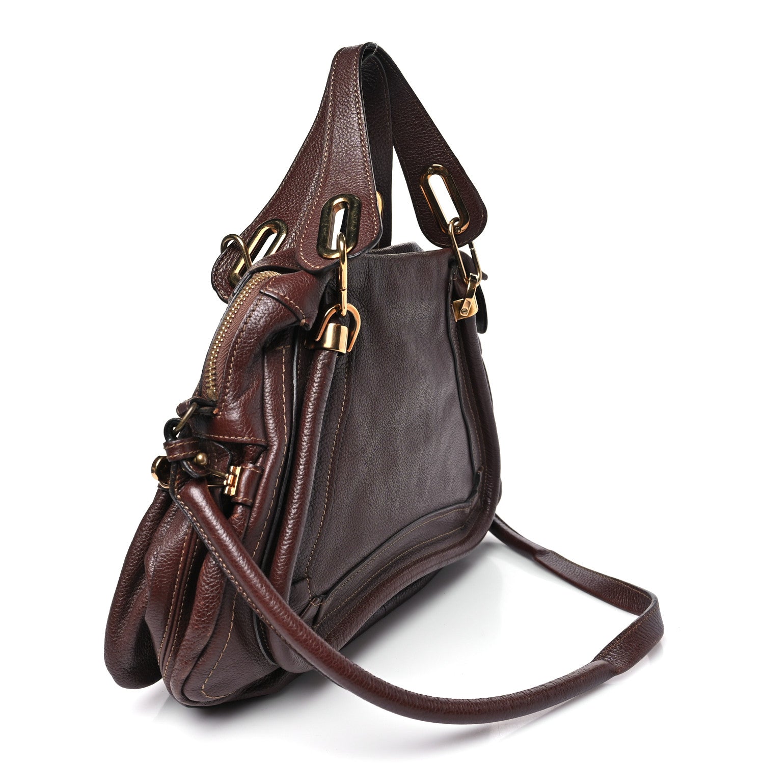 Chloe Calfskin Medium Paraty Brown 3 of 11