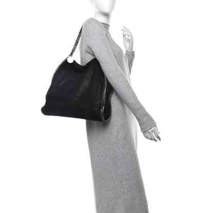 Stella McCartney Shaggy Deer Small Falabella Tote Black 2 of 10