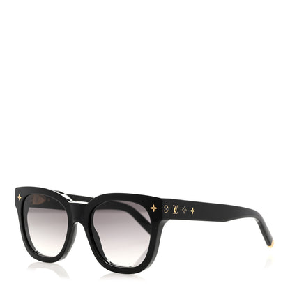 Louis Vuitton Acetate My Monogram Square Sunglasses Z1523W Black 1 of 7