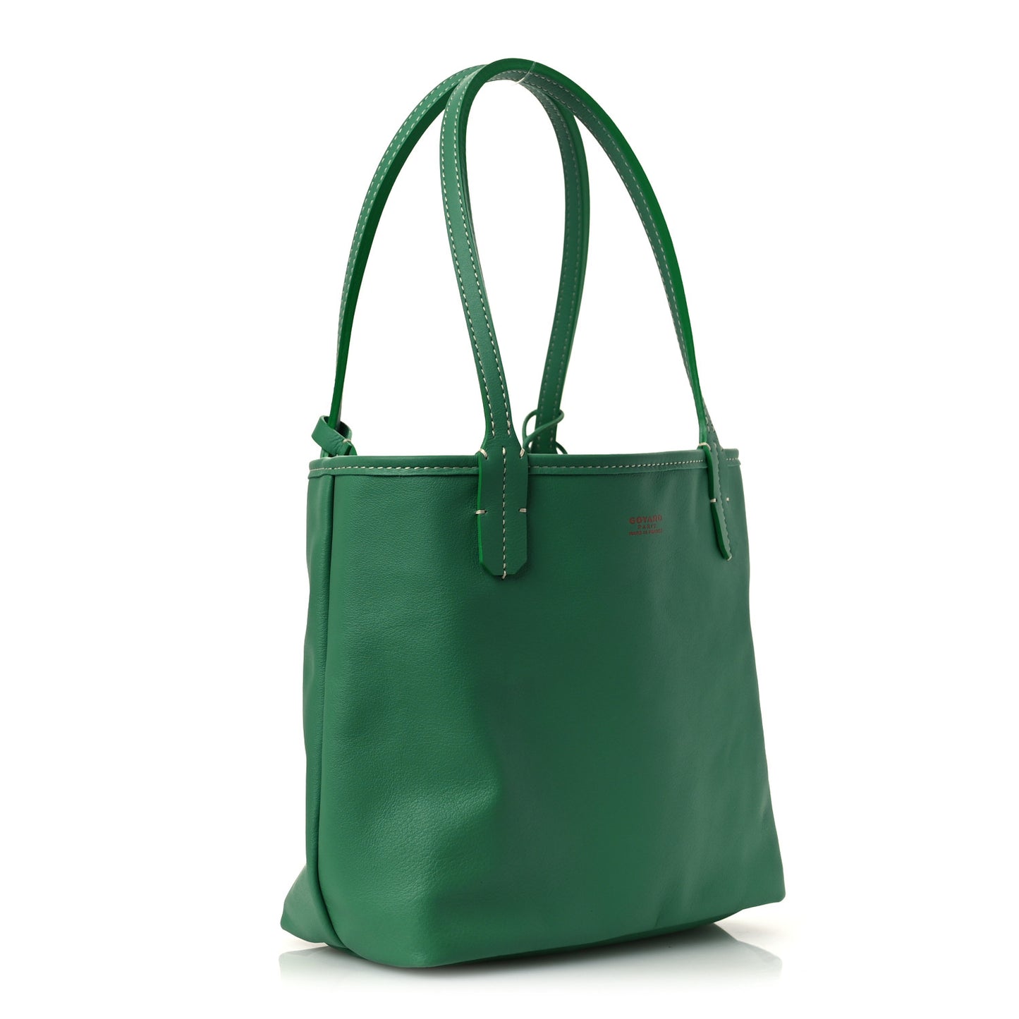 Goyardine Reversible Mini Anjou Meadow Green