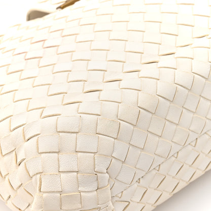 Bottega Veneta Nappa Intrecciato Small Capri Tote White 14 of 15