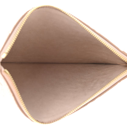 Louis Vuitton Empreinte Monogram Summer Stardust Neverfull MM Pochette Beige Clair 5 of 6