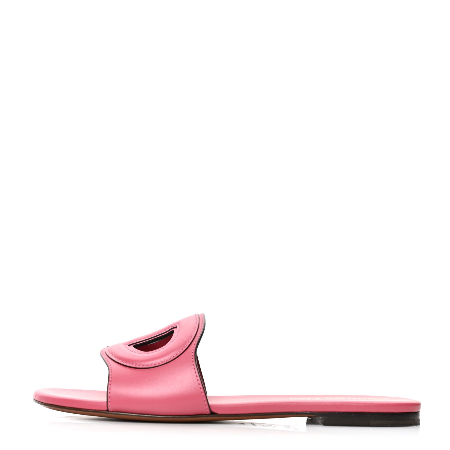Christian Dior Calfskin D-Club Mule Sandal 37.5 Strawberry 1 of 8
