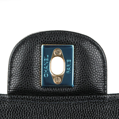 Chanel Caviar Quilted Mini Rectangular Flap Black 6 of 8