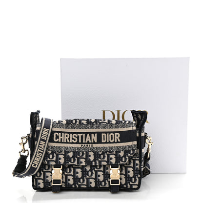 Christian Dior Oblique Small Diorcamp Messenger Blue 11 of 11