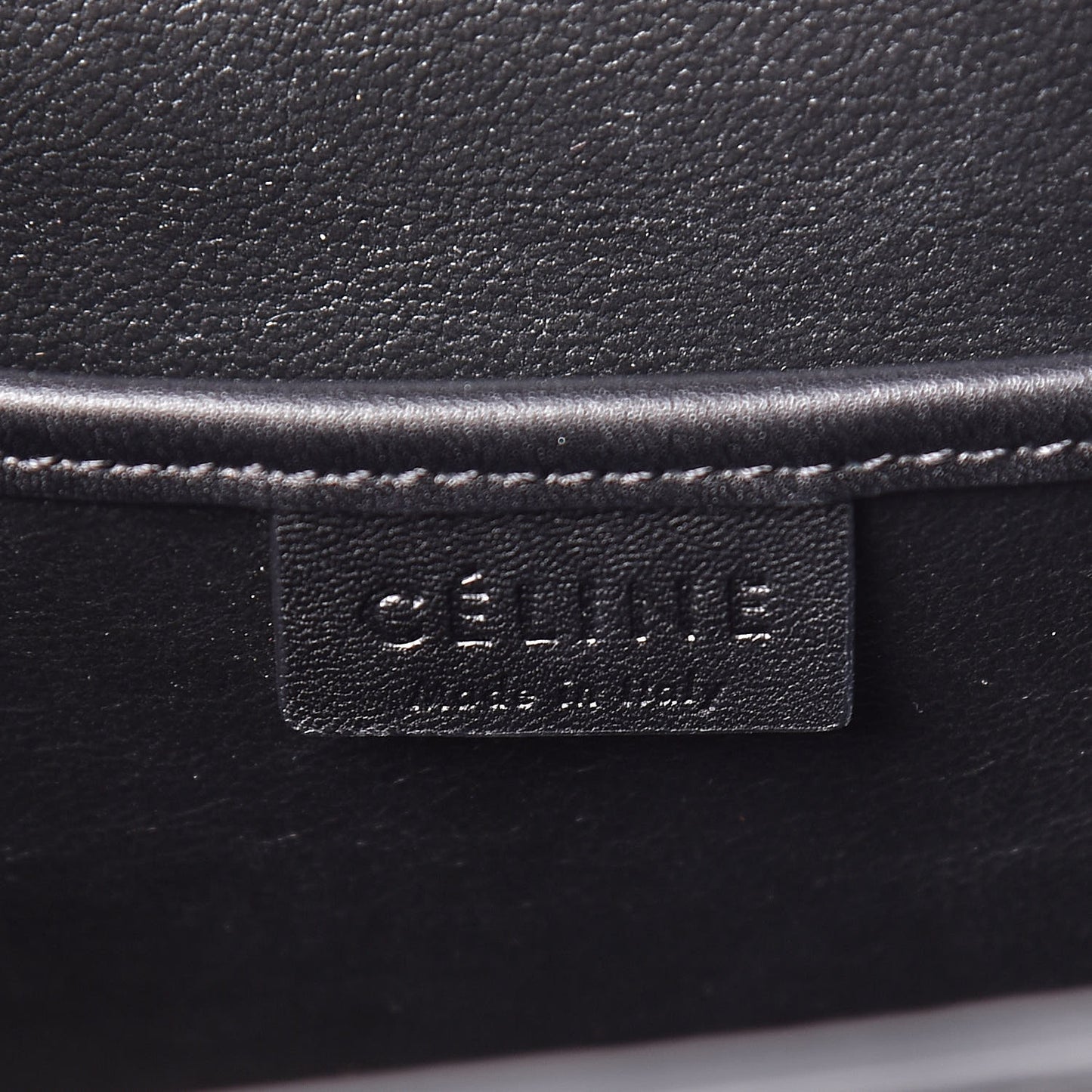 Bullhide Calfskin Nubuck Bi-Color Nano Luggage Black White