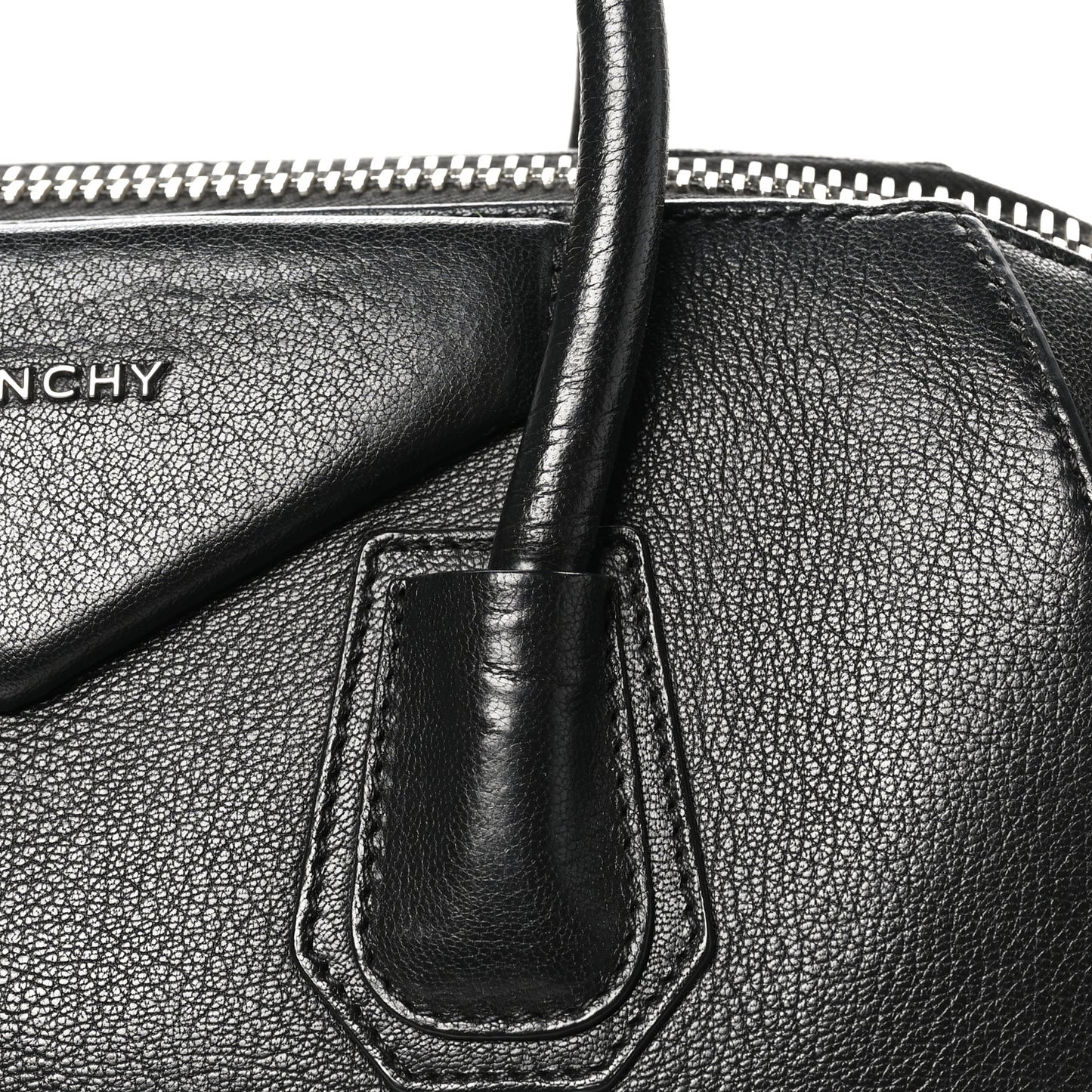Sugar Goatskin Medium Antigona Black
