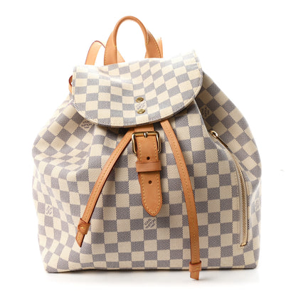 Louis Vuitton Damier Azur Sperone Backpack 1 of 9