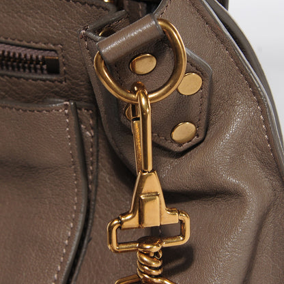 Proenza Schouler Lambskin Medium PS1 Satchel Smoke 11 of 12