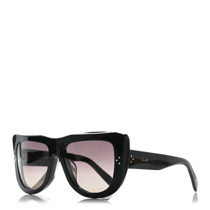 Celine Acetate Square Sunglasses CL40157U Black 1 of 6