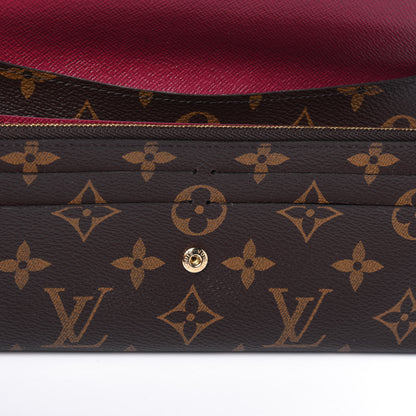 Louis Vuitton Monogram Emilie Wallet Fuchsia 8 of 12