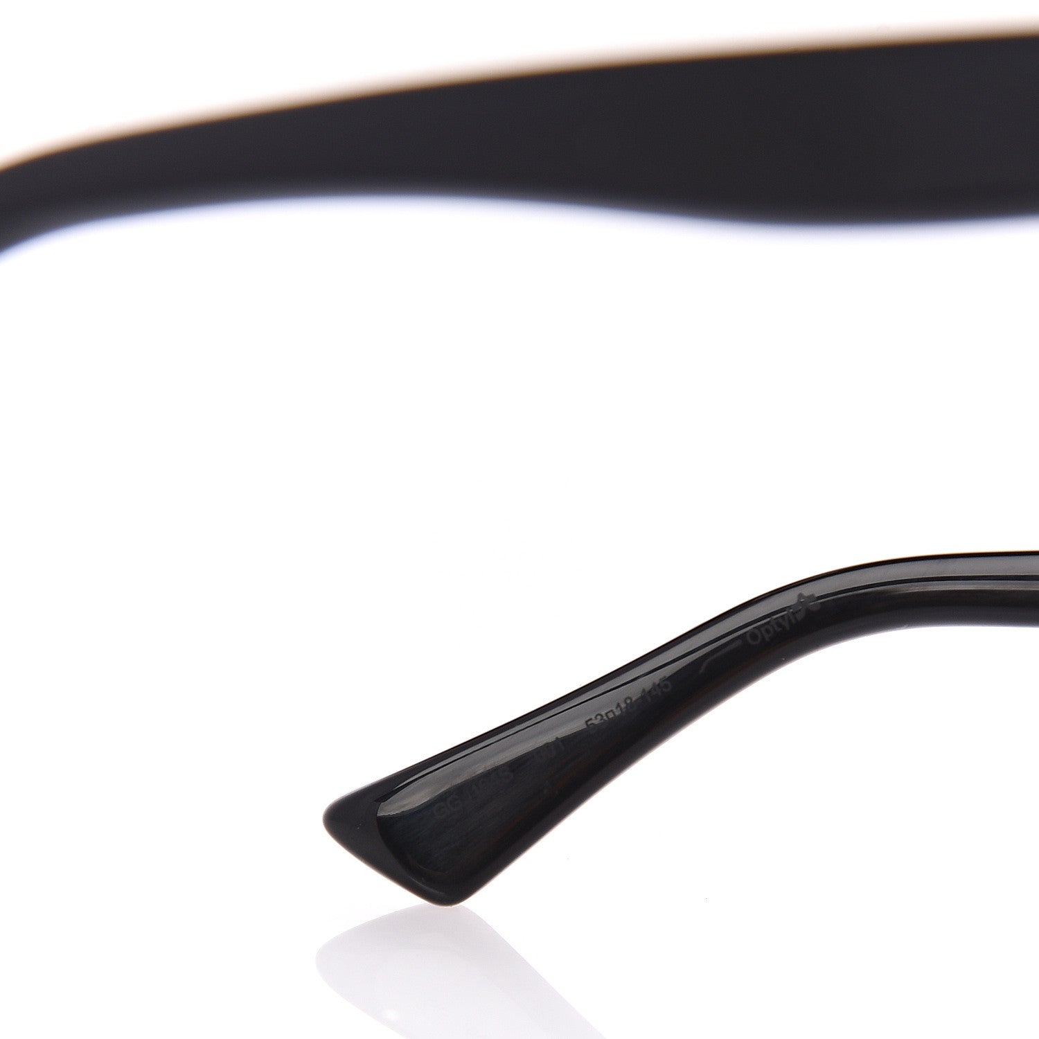 Gucci Cat Eye Sunglasses GG0164S Black 6 of 7