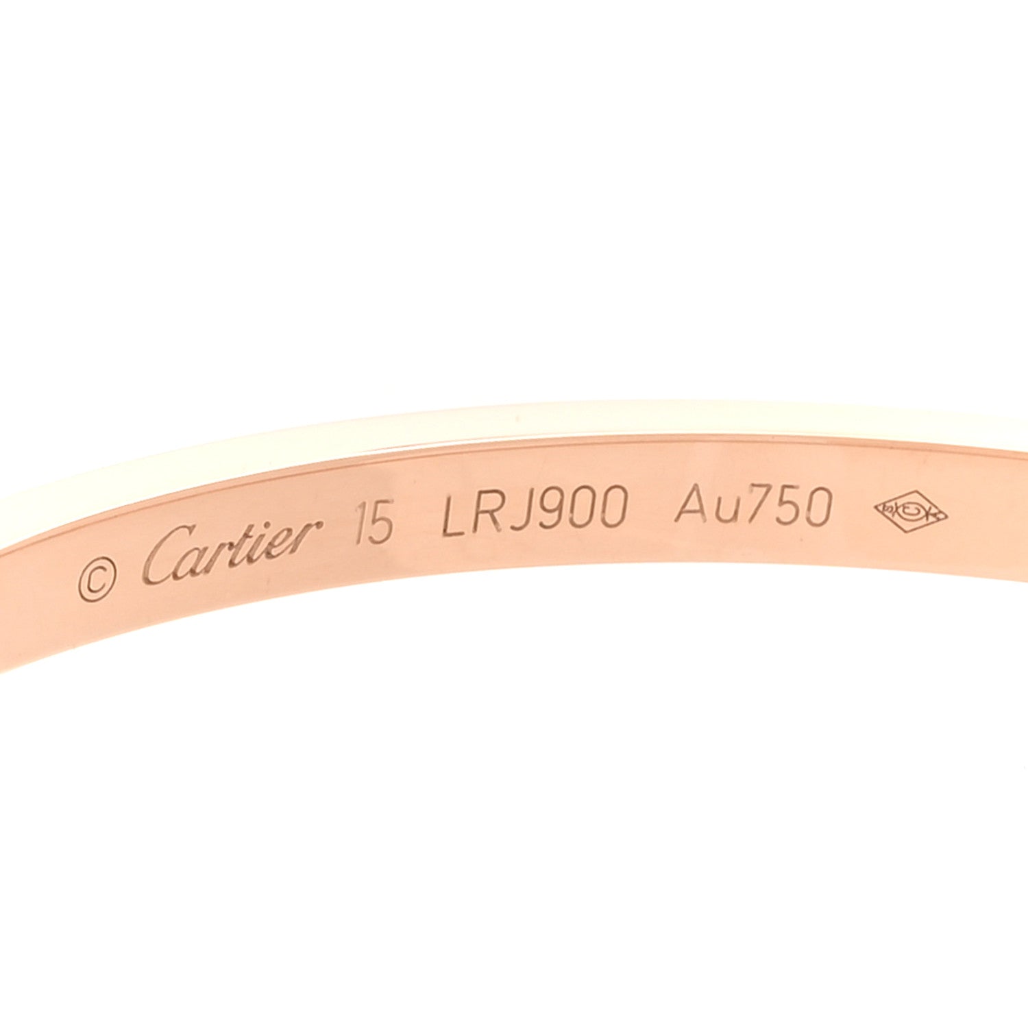 Cartier 18K Pink Gold Small LOVE Bracelet 15 4 of 5