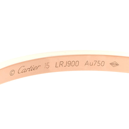 Cartier 18K Pink Gold Small LOVE Bracelet 15 4 of 5